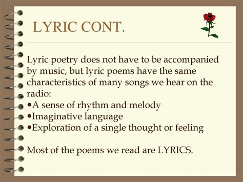 What is One Main Characteristic of Lyric Poetry? And How Does It Influence the Expression of Emotions?