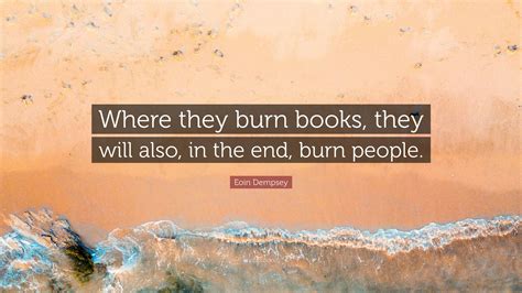 where they burn books and the echoes of history